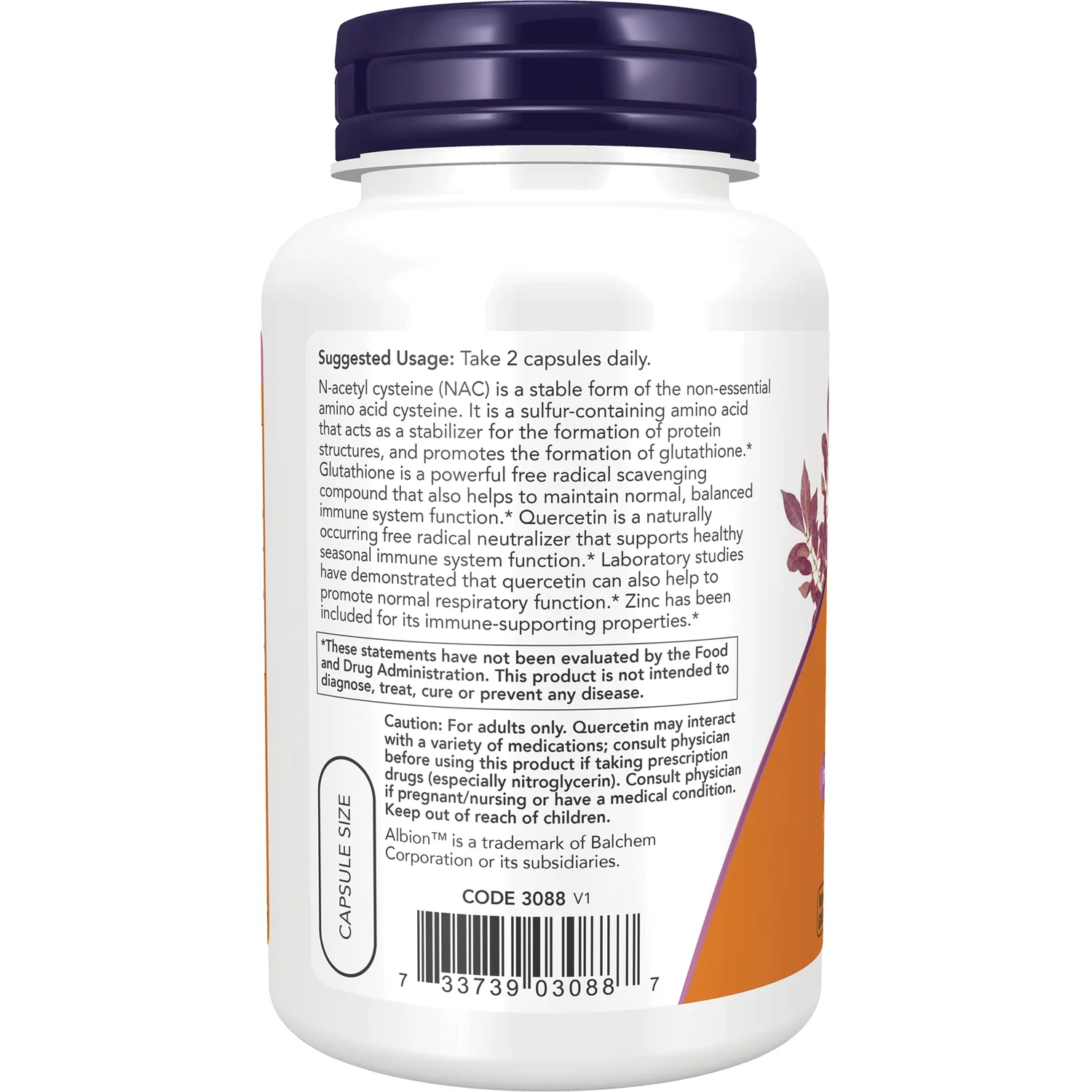 NAC Quercetin & Zinc - Image 3