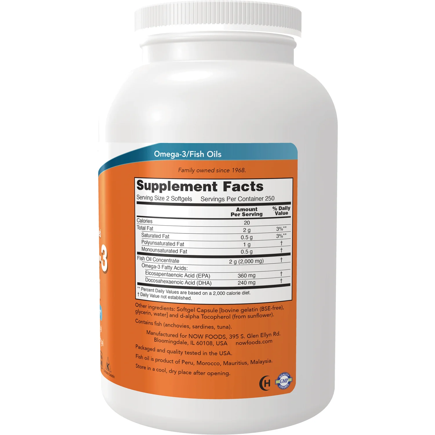 Molecularly Distilled Omega-3 Fish Oil - Image 2