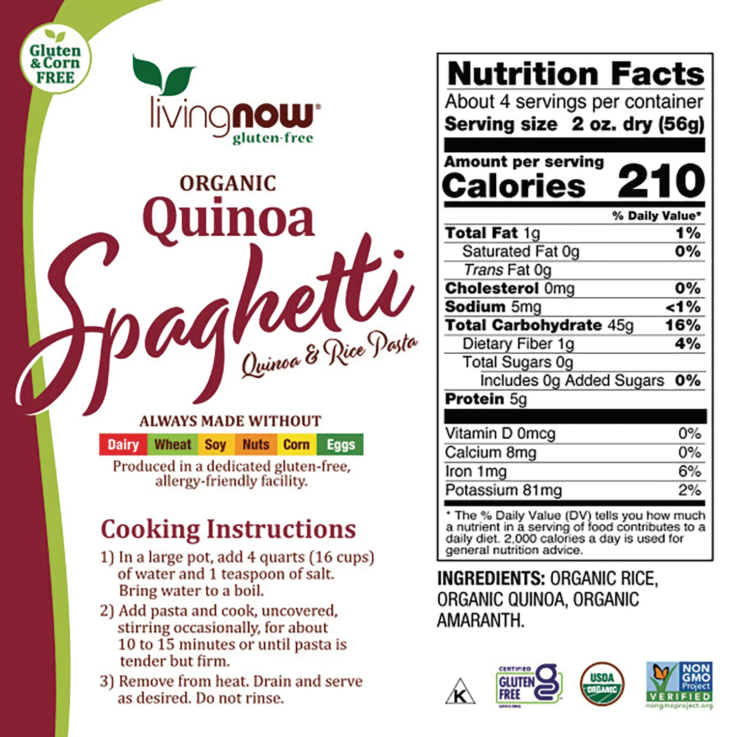 Organic Quinoa Spaghetti - Image 2