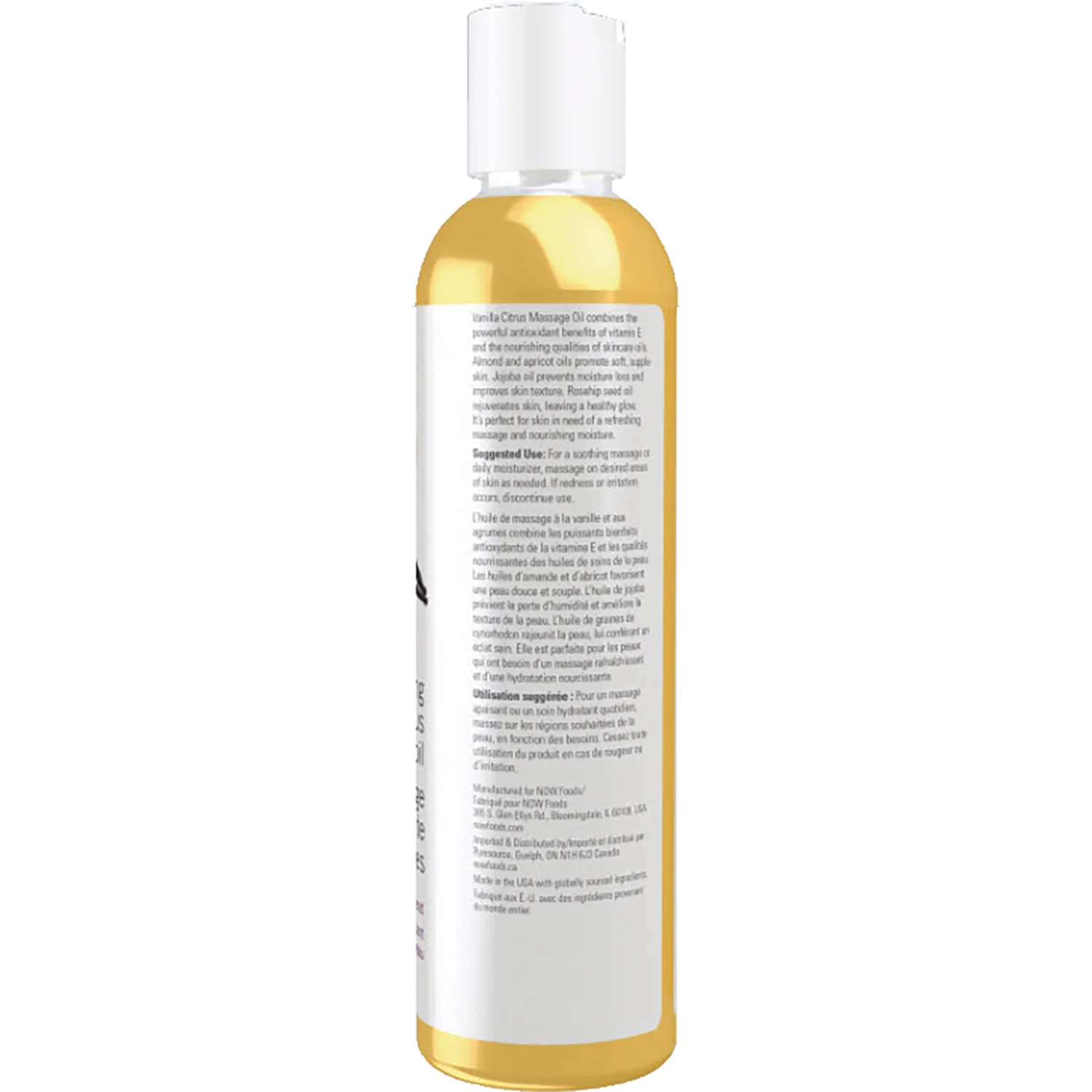 Refreshing Vanilla Citrus Massage Oil - Image 3