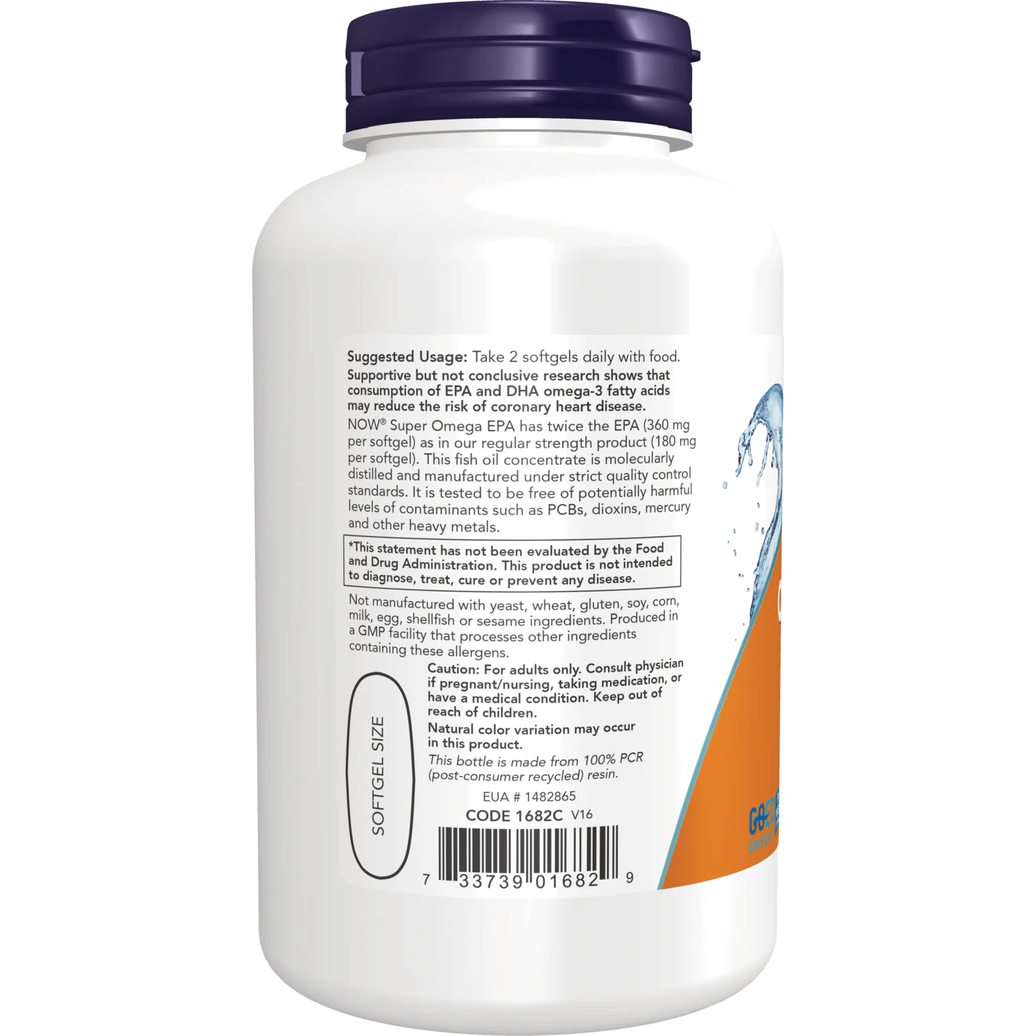 Super Omega EPA Fish Oil - Double Strength - Image 3
