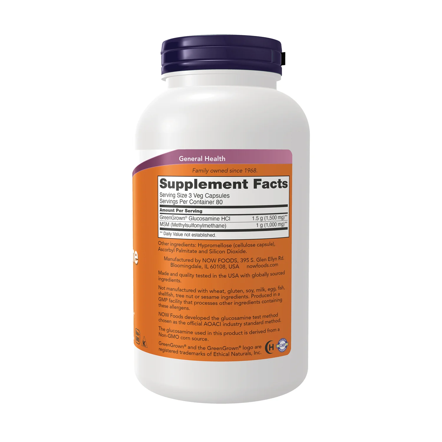 Vegetarian Glucosamine & MSM - Image 2