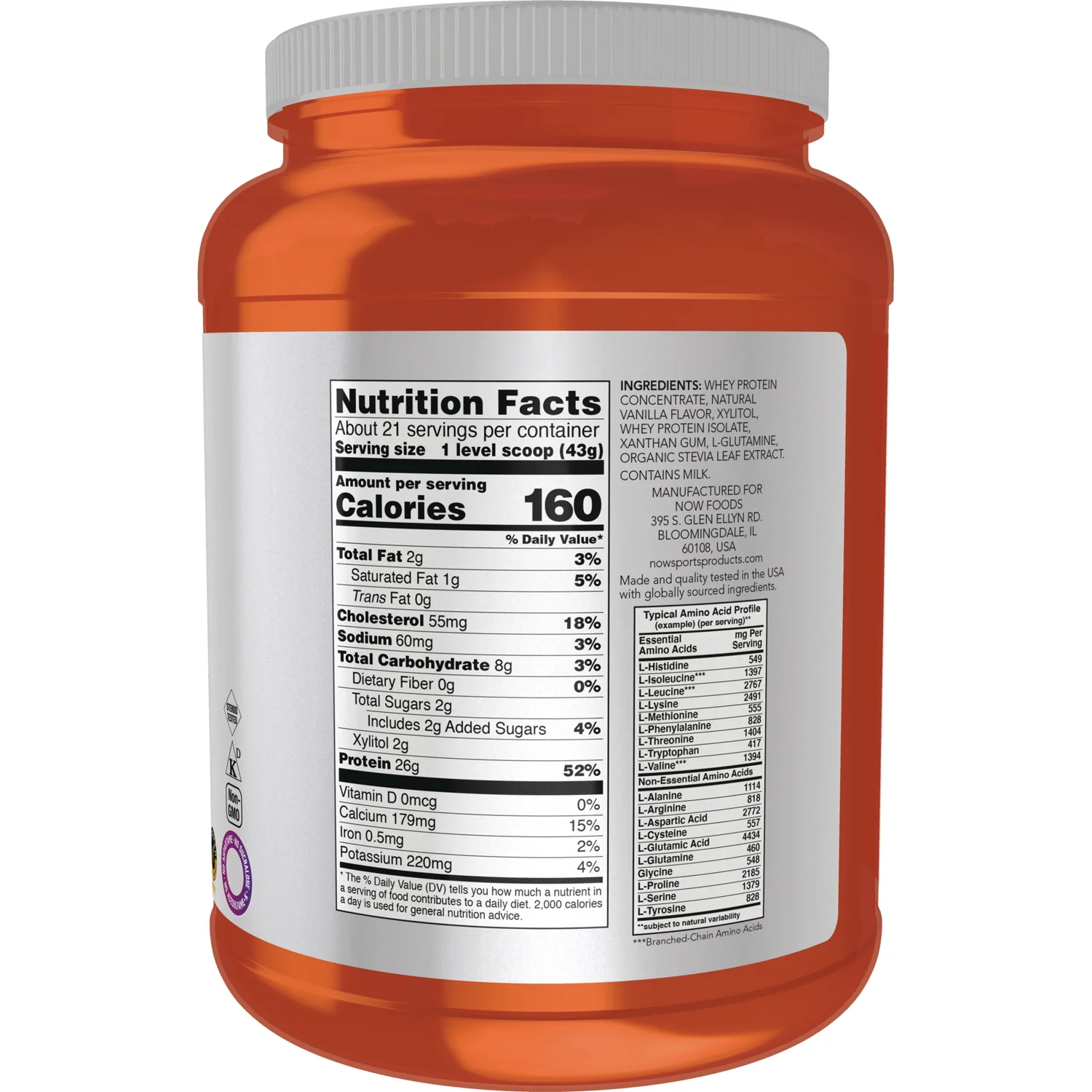 Whey Protein - Creamy Vanilla - Image 2