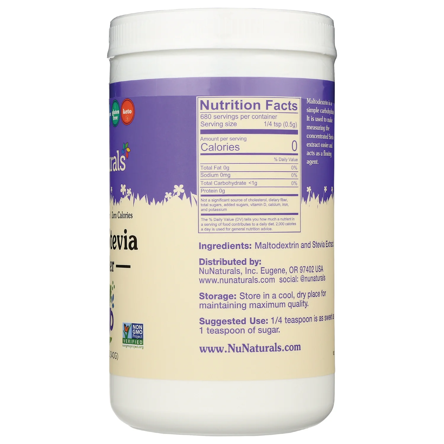 White Stevia Powder Blend - Image 2