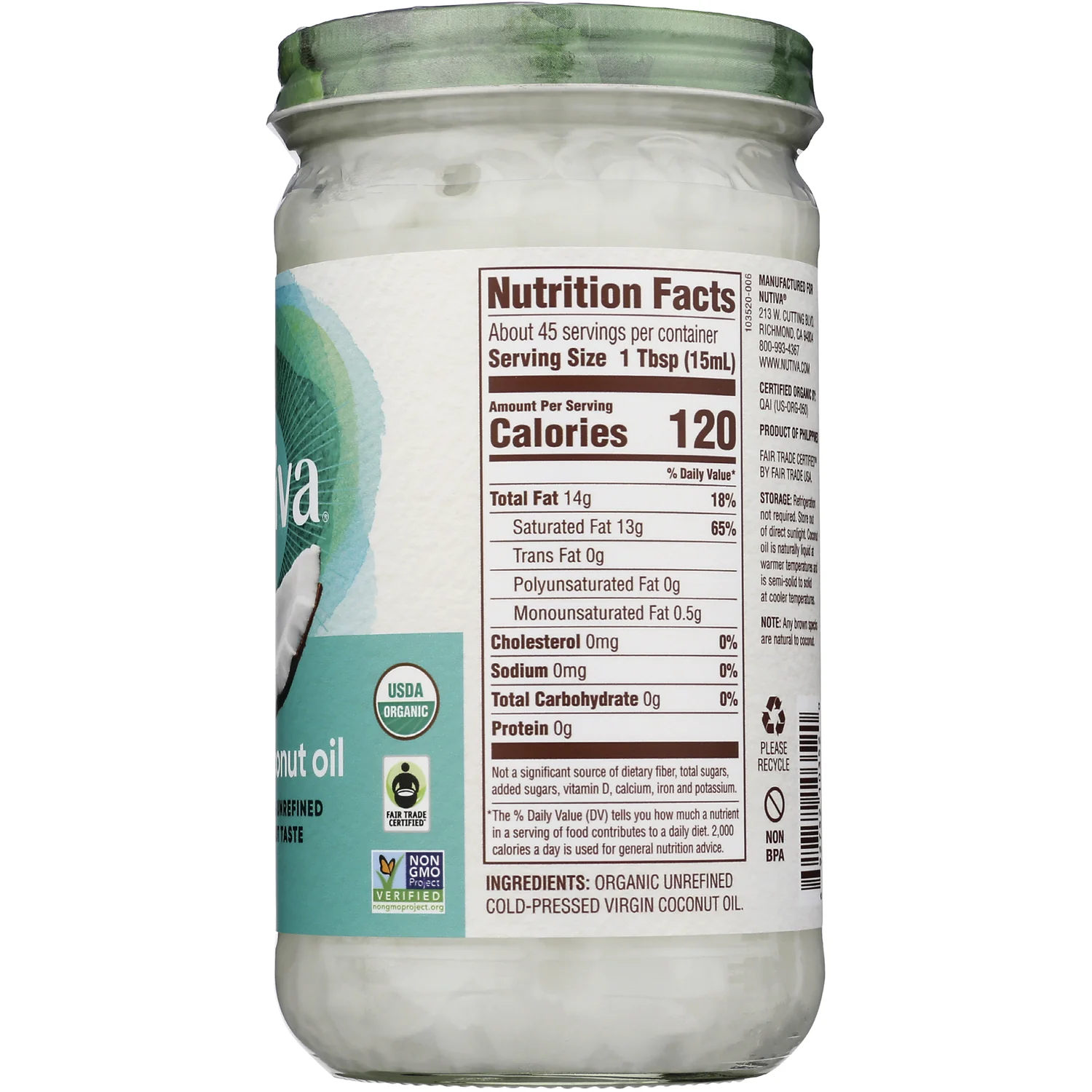 Organic Virgin Coconut Oil - Image 2