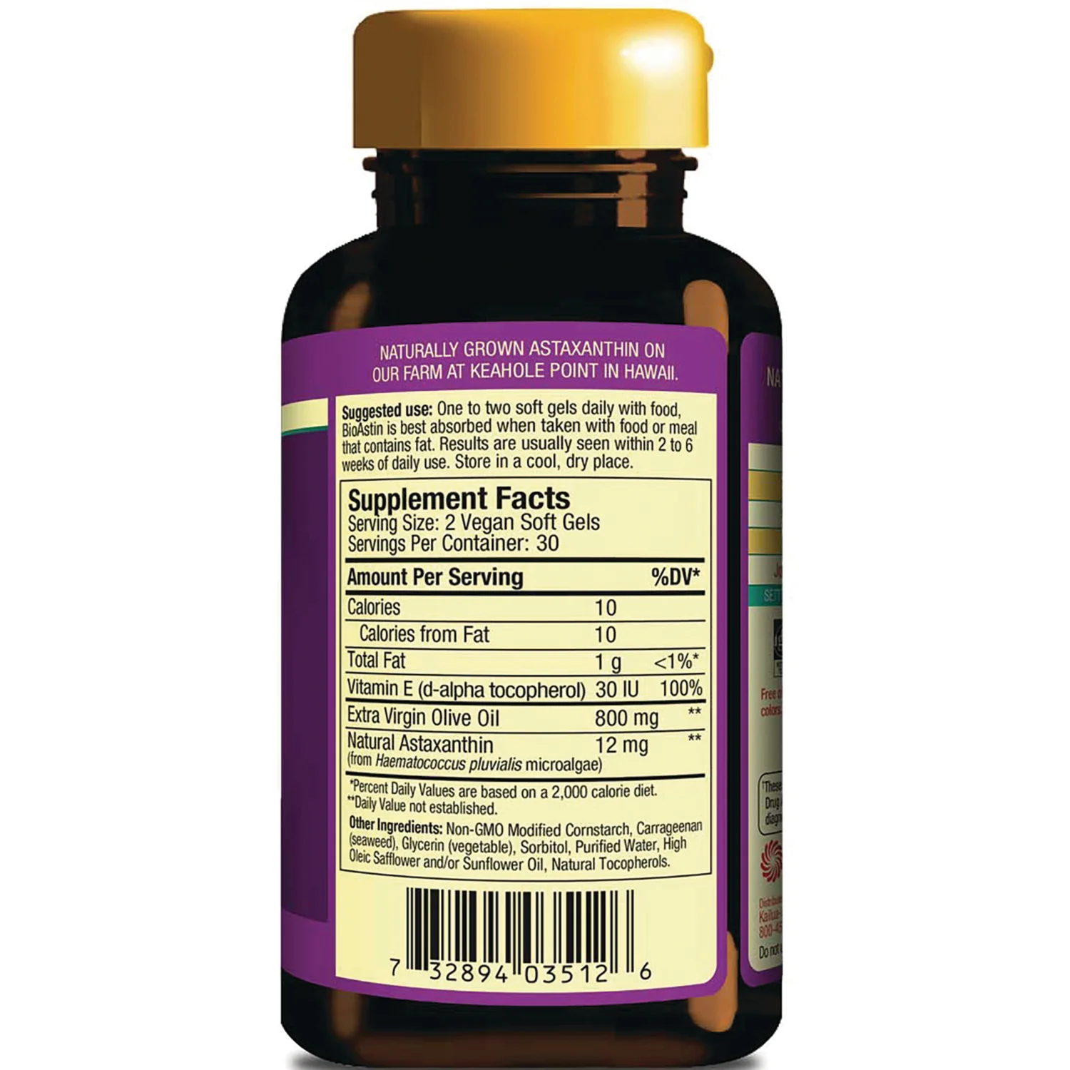BioAstin Supreme Hawaiian Astaxanthin - Image 2