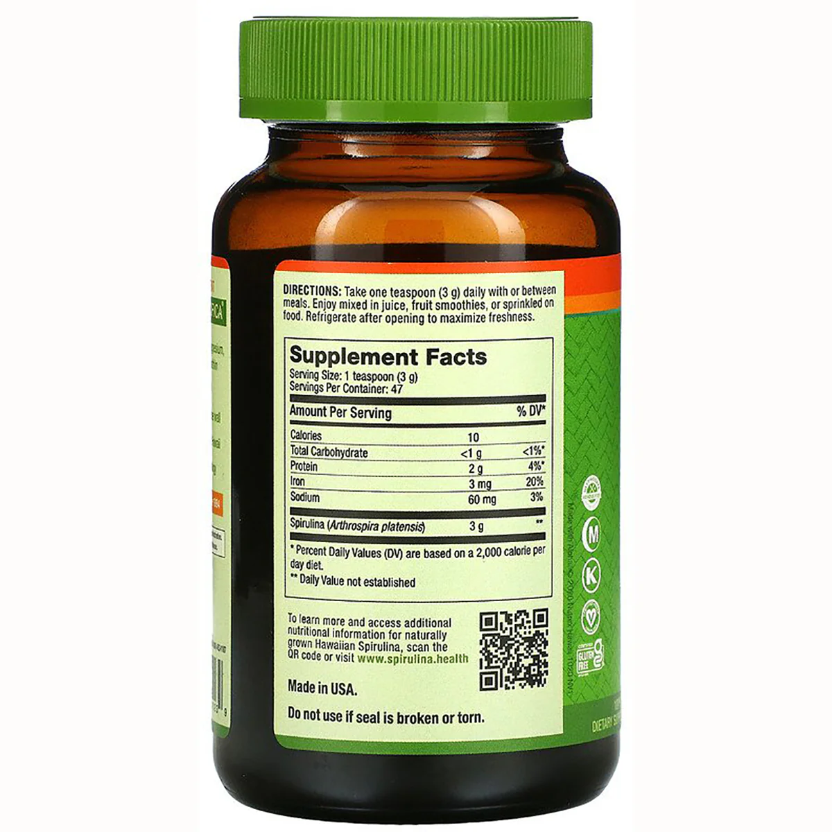 Pure Hawaiian Spirulina - Image 2