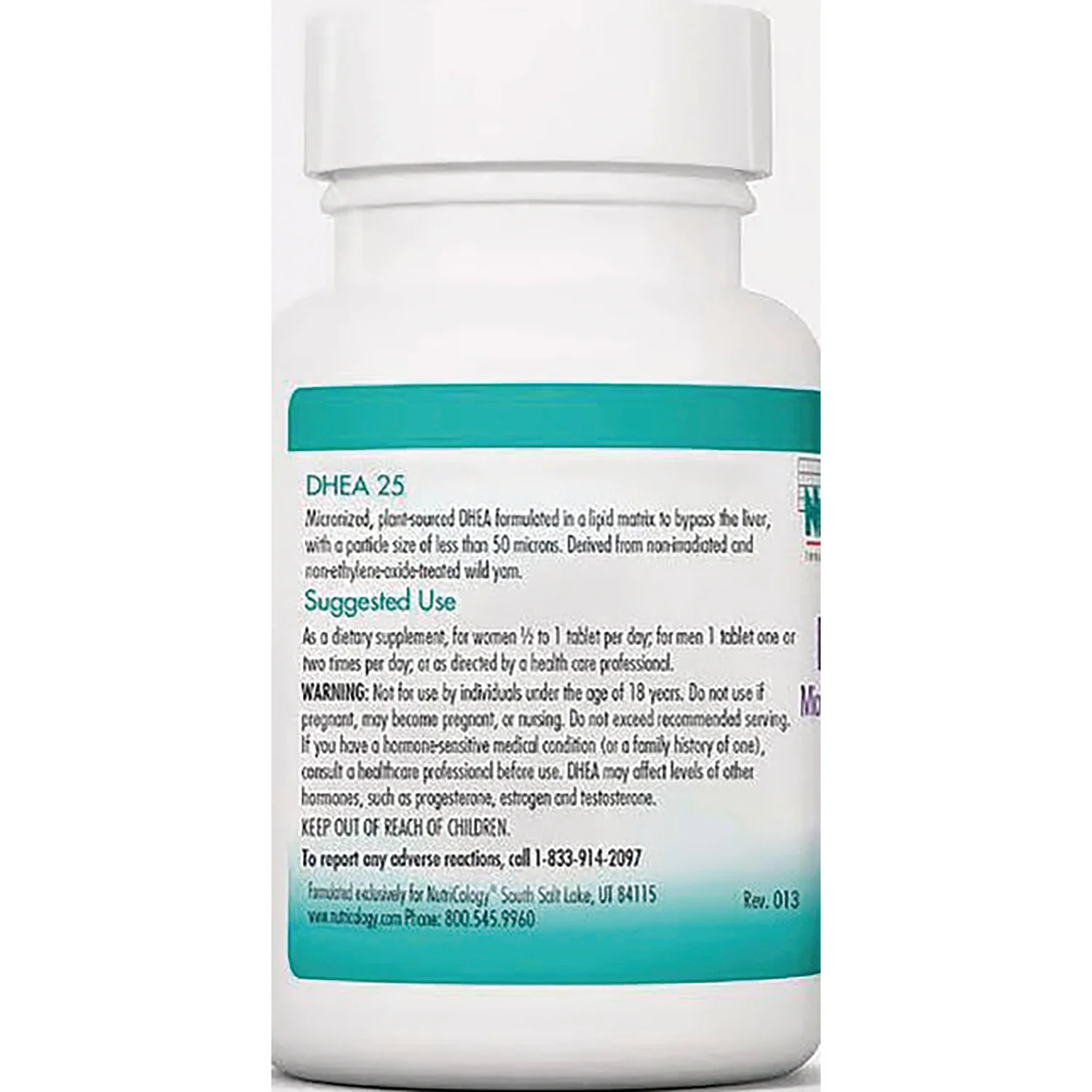 DHEA 25 - Micronized Lipid Matrix - Image 3