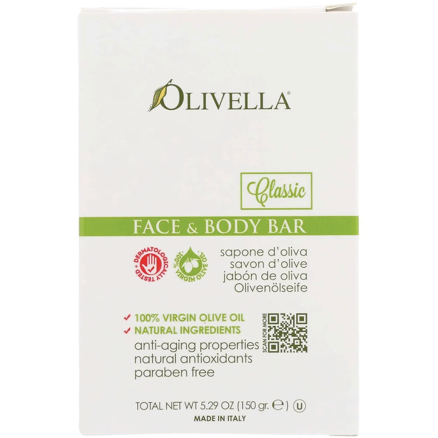 Classic Face & Body Bar