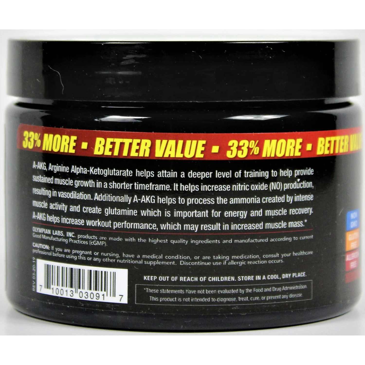 A-AKG Powder - Unflavored - Image 3
