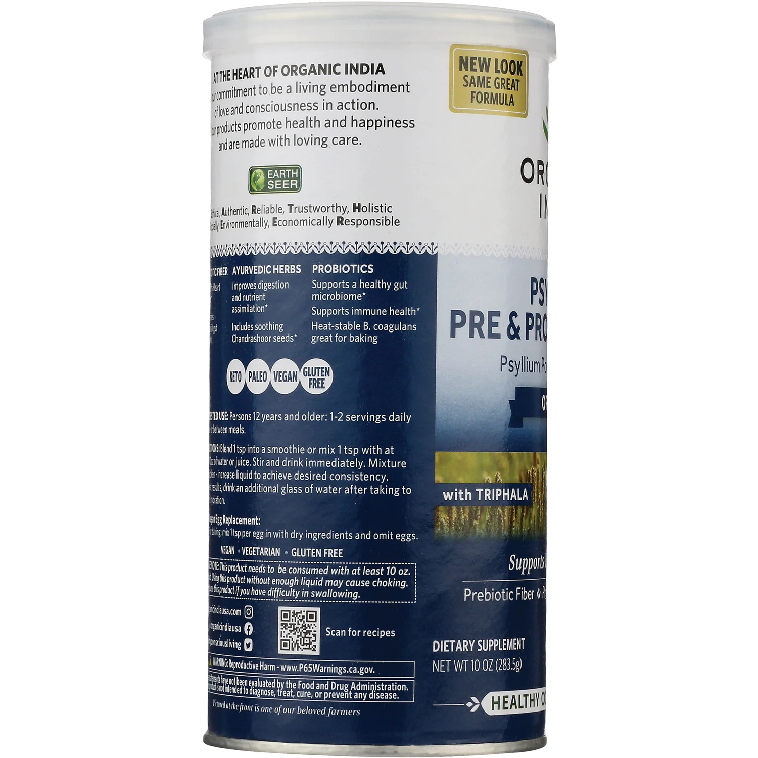 Psyllium Pre & Probiotic Fiber Original - Image 3