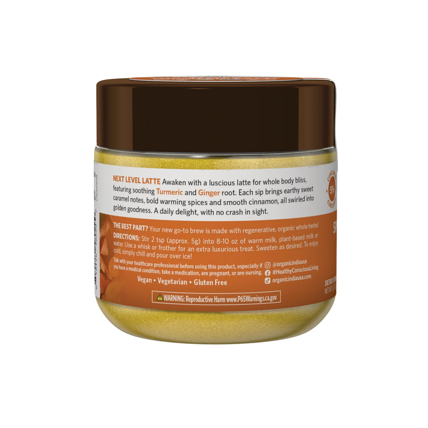 Spiced Turmeric Latte Golden Milk Mix - Image 3