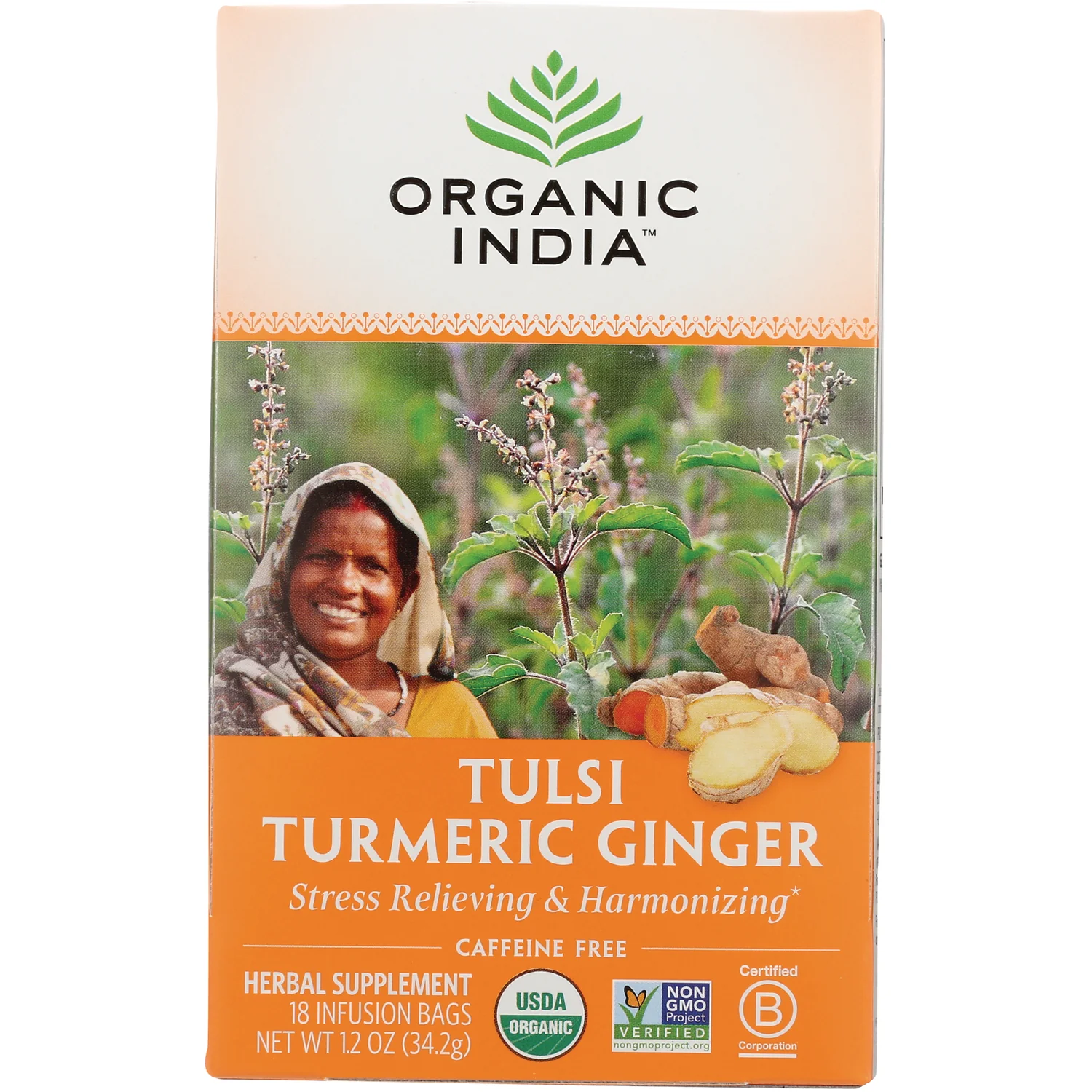 Tulsi Turmeric Ginger Tea