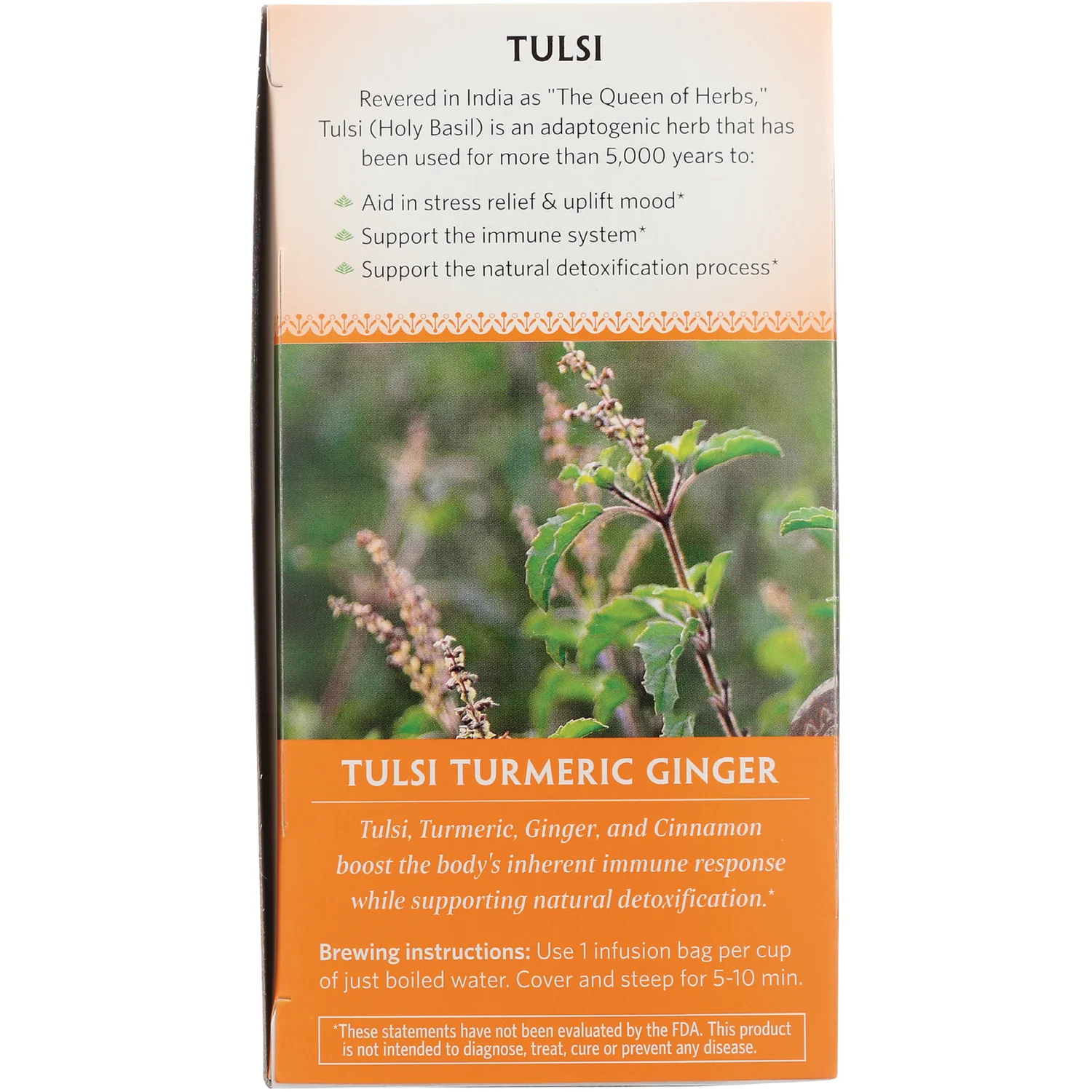 Tulsi Turmeric Ginger Tea - Image 3