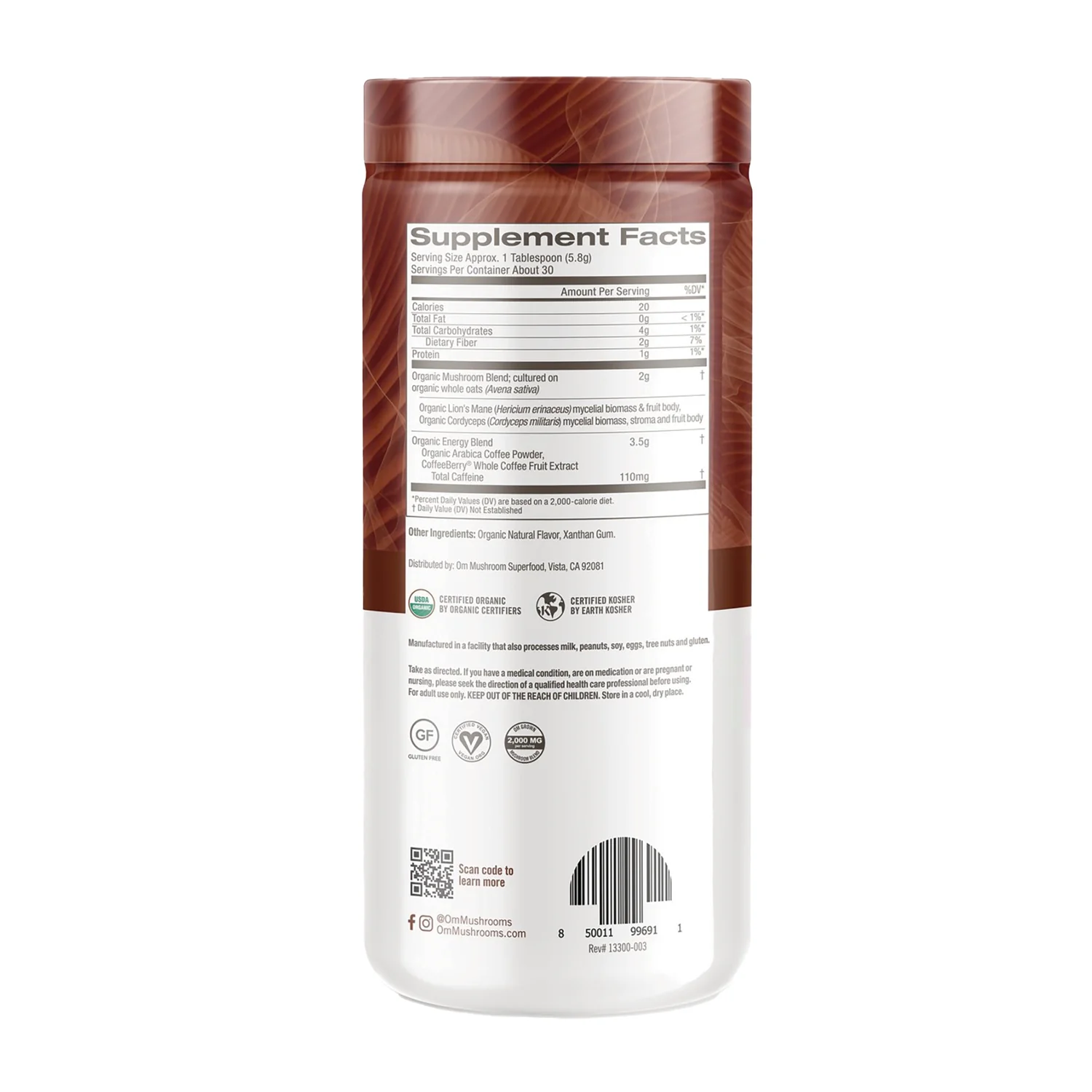 Superfood Mushroom Blend Coffee - Image 2