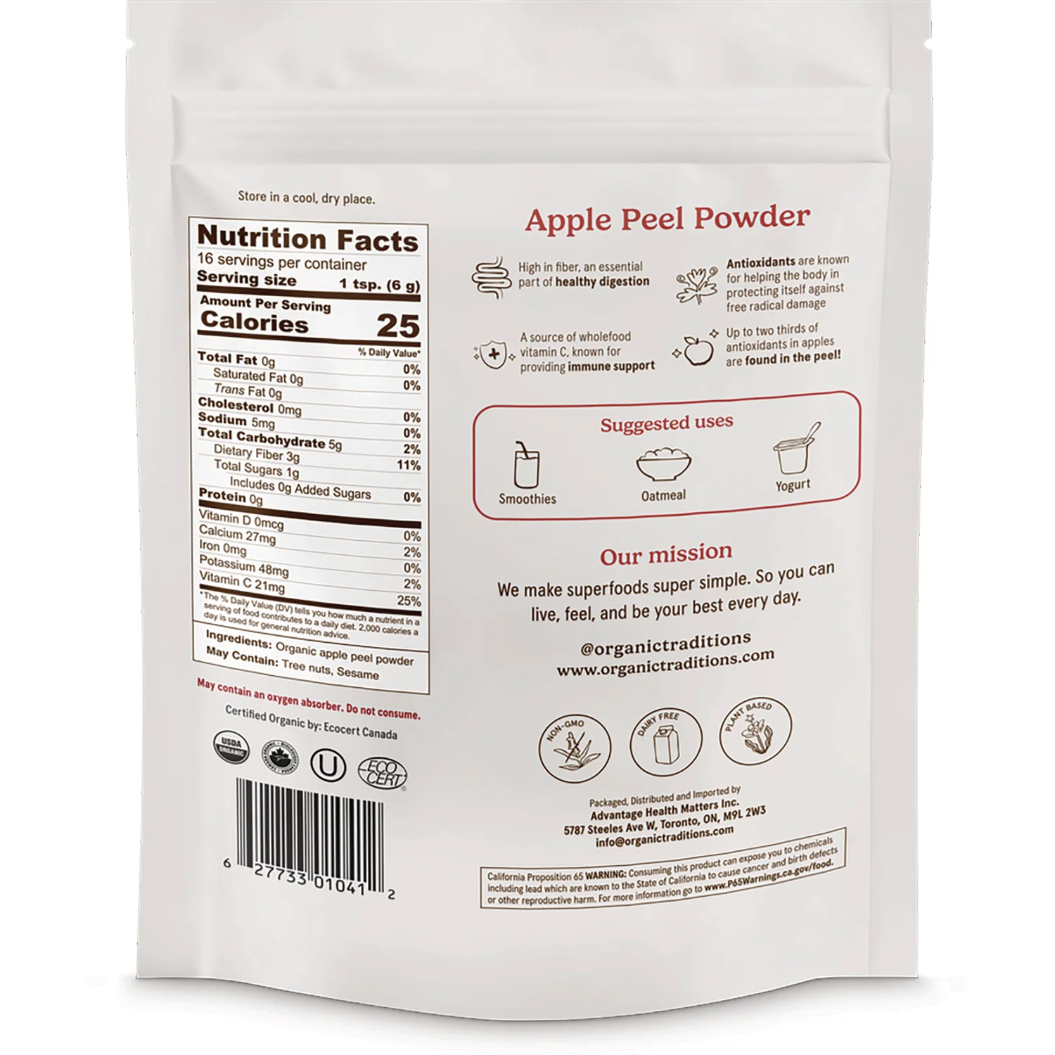 Apple Peel Powder - Image 2