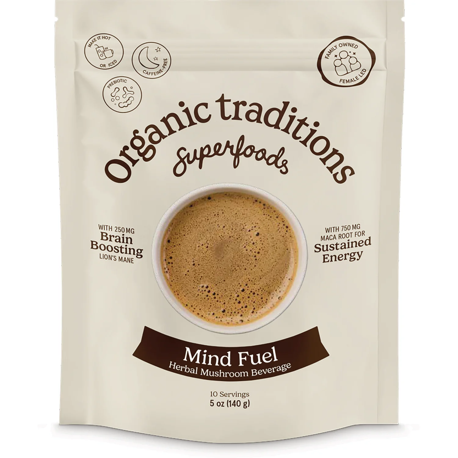 Mind Fuel Herbal Mushroom Beverage