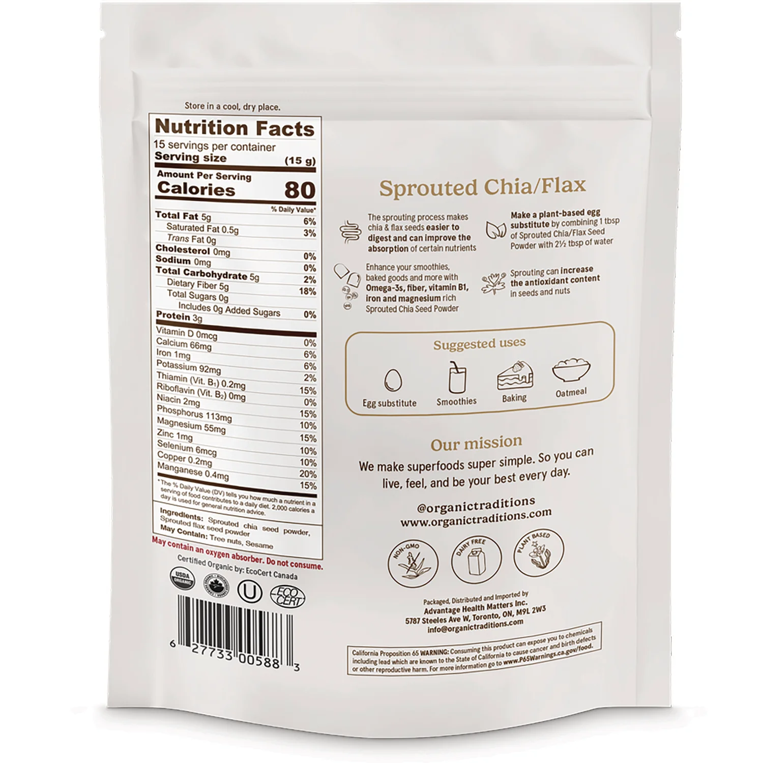 Sprouted Chia/Flax - Image 2
