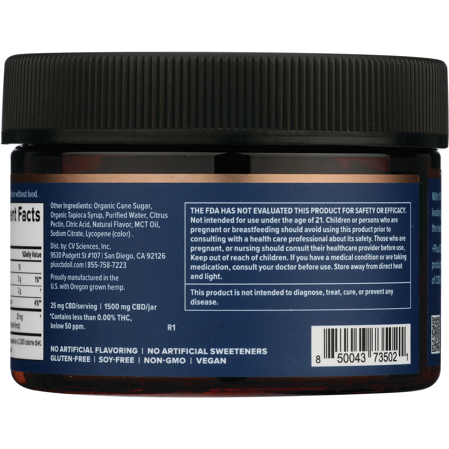 Daily Balance CBD Gummies - Wild Berry - Image 3