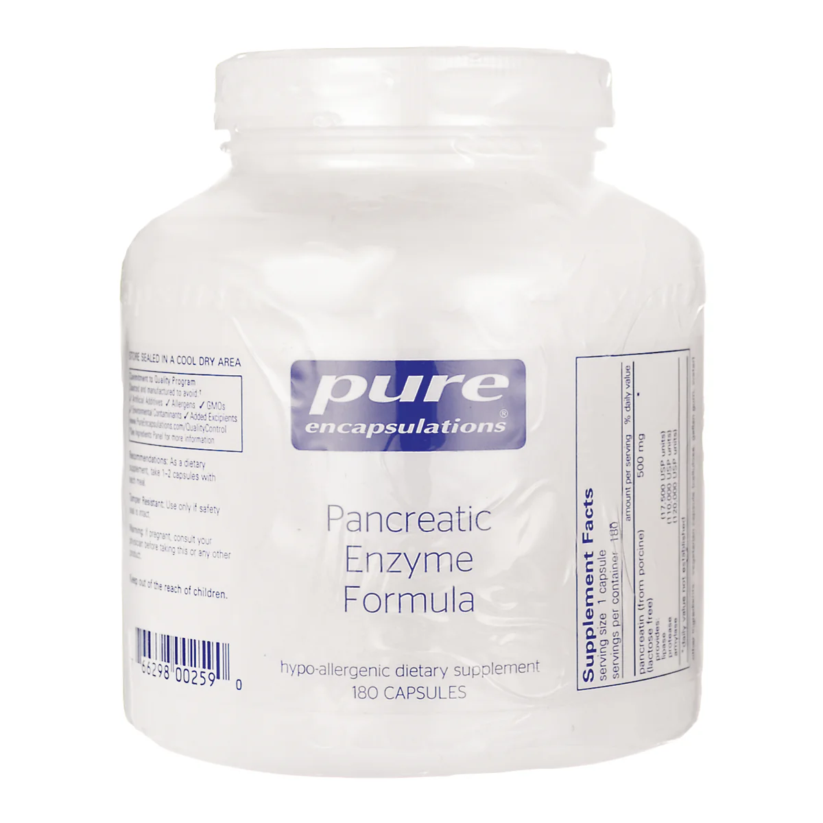 Pancreatic Enzyme Formula