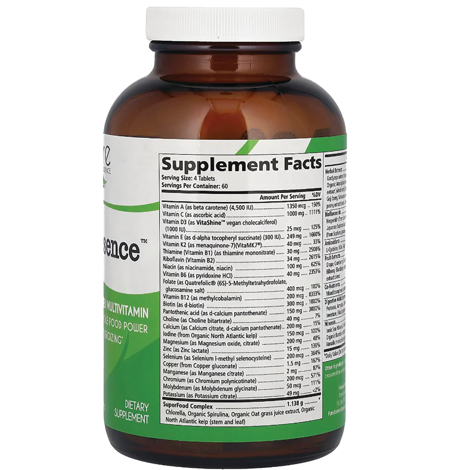LifeEssence Whole Food Based Multivitamin - Image 2