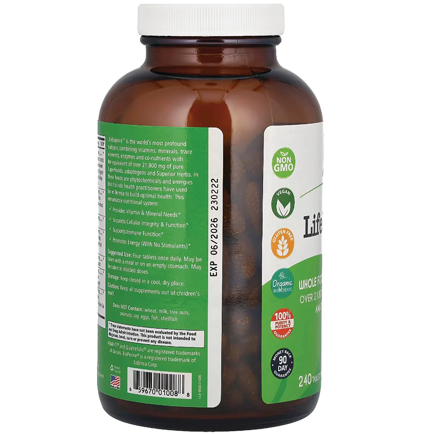 LifeEssence Whole Food Based Multivitamin - Image 4