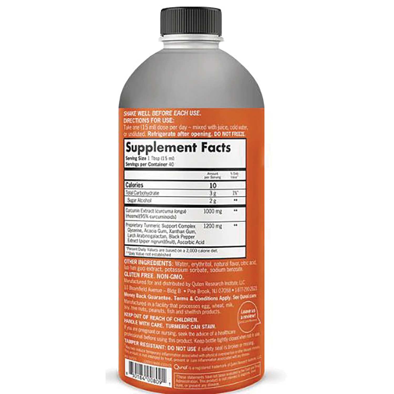 Liquid Turmeric Extra Strength - Tropical Orange - Image 2
