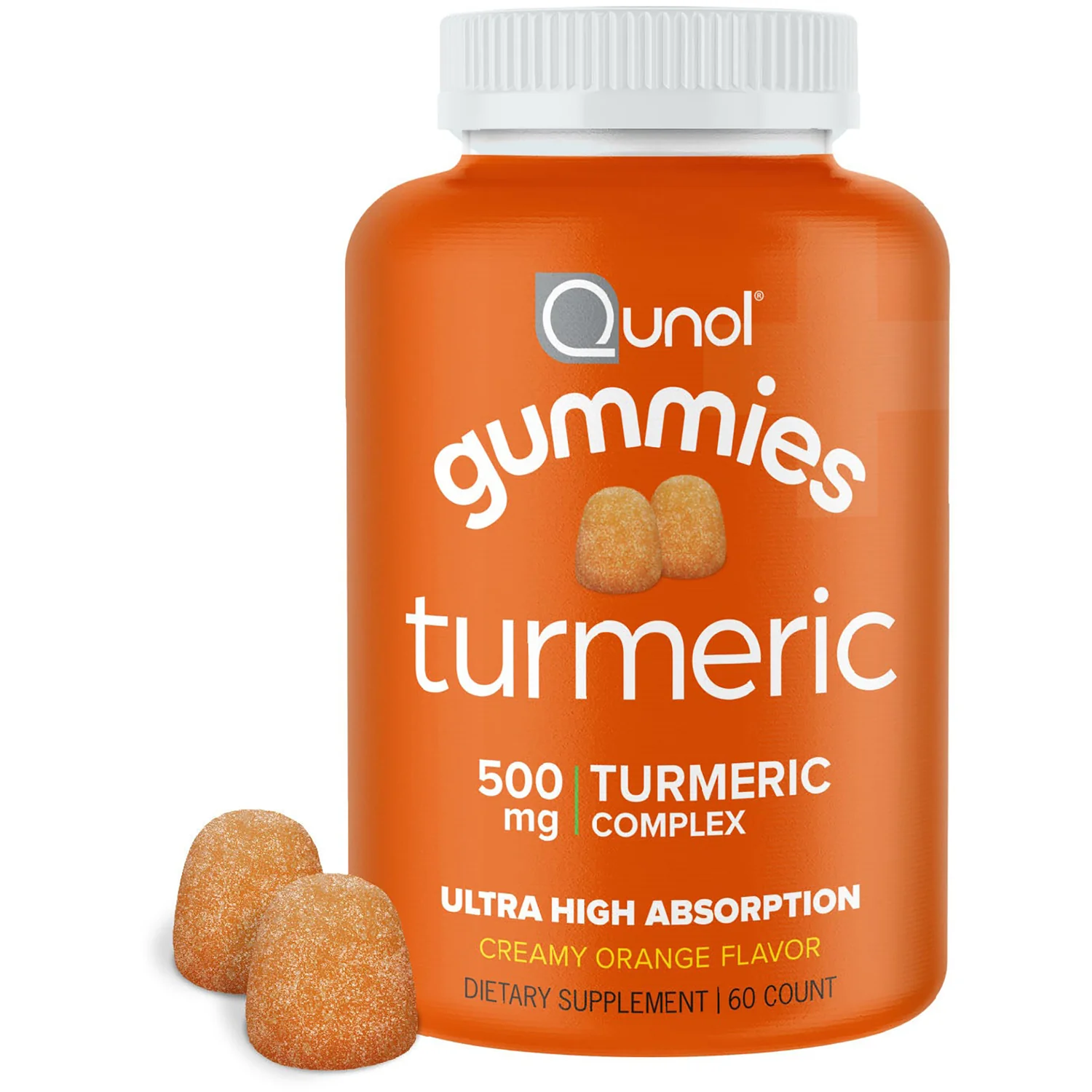 Turmeric Gummies - Creamy Orange