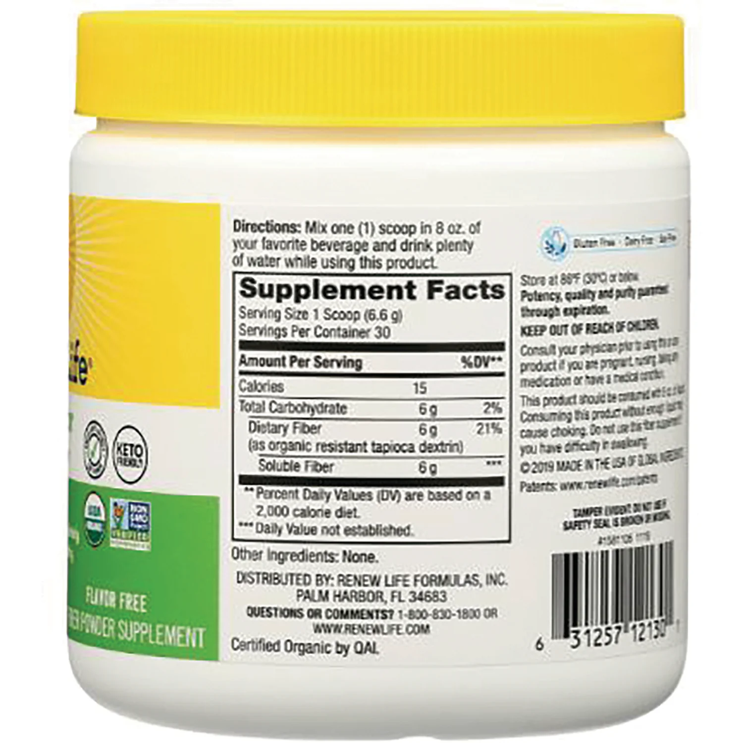 Completely Clear Organic Prebiotic Fiber - Image 2