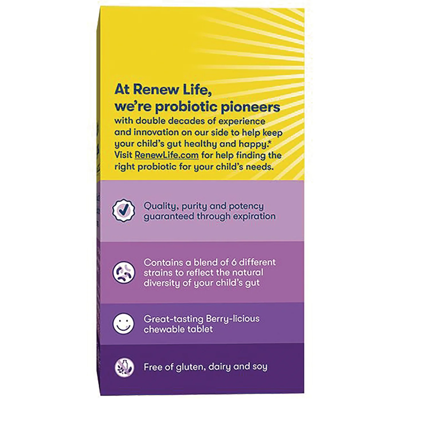 Ultimate Flora Kids Probiotic - Berry-licious - Image 4