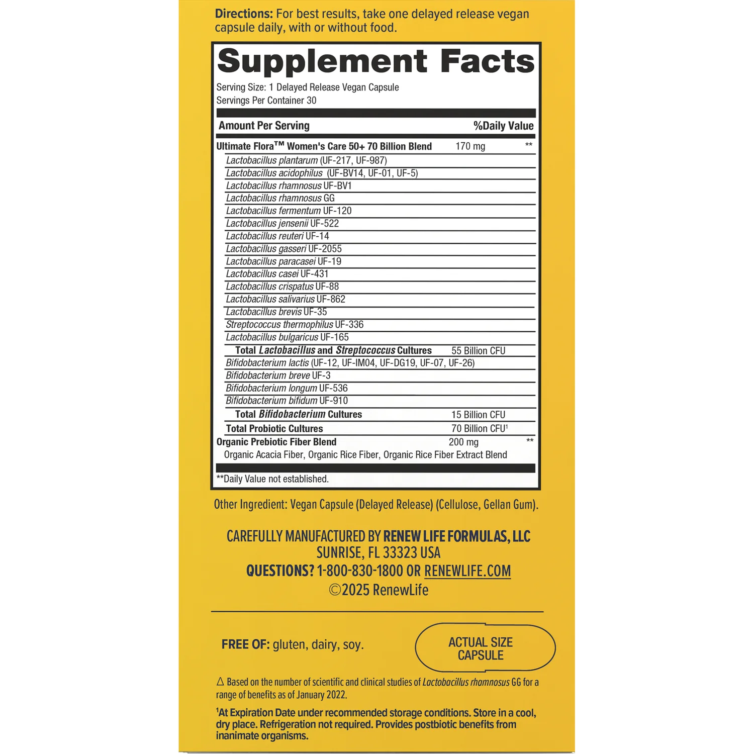 Women's 50+ Ultimate Flora Probiotic - Image 2