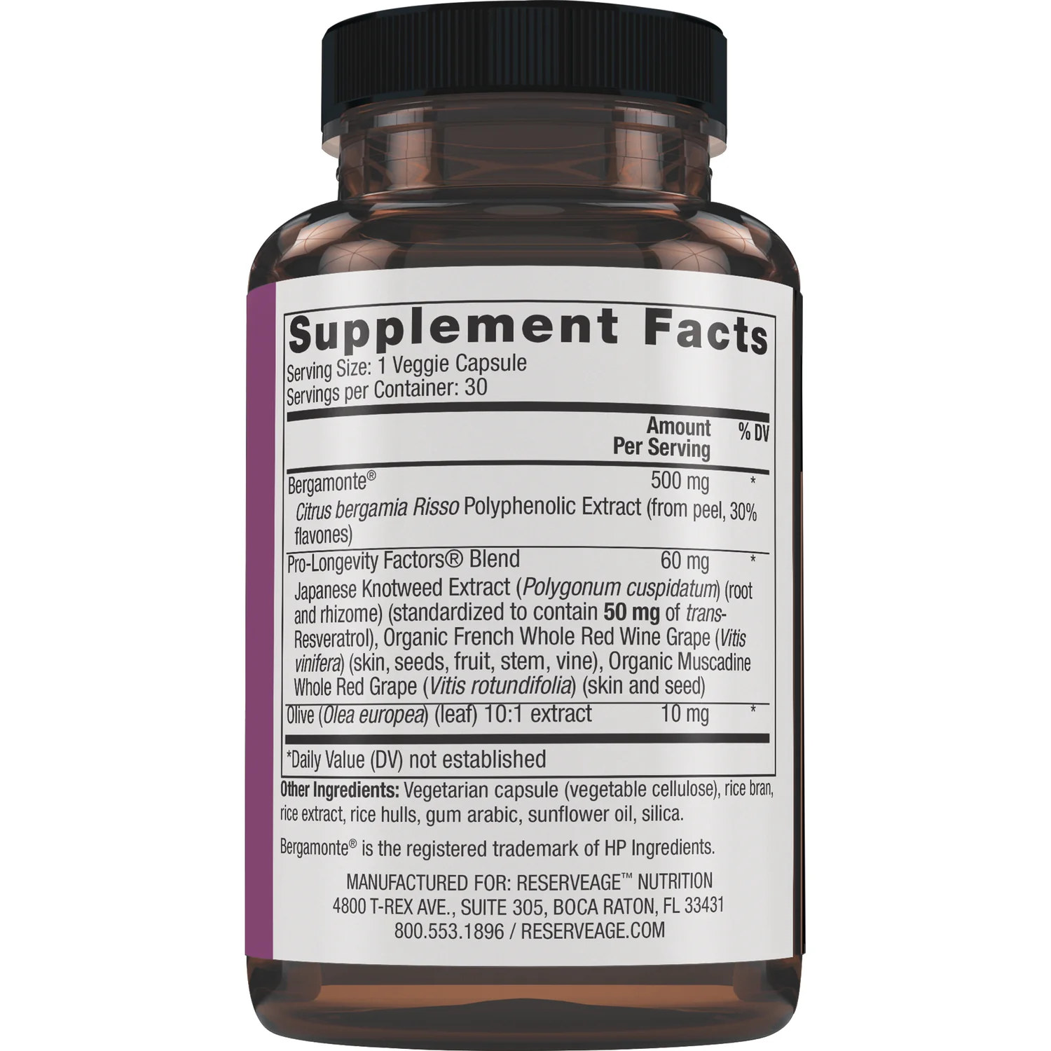 Bergamot Cholesterol Support with Trans-Resveratrol - Image 2