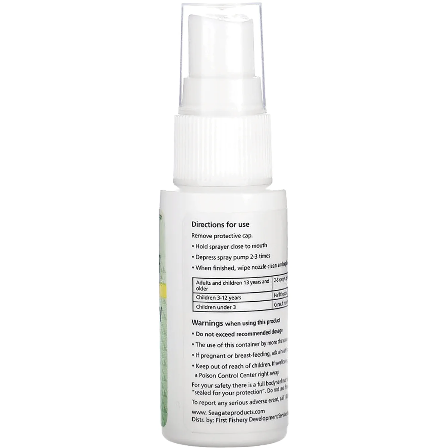 Olive Leaf Homeopathic Throat Spray - Unflavored - Image 3