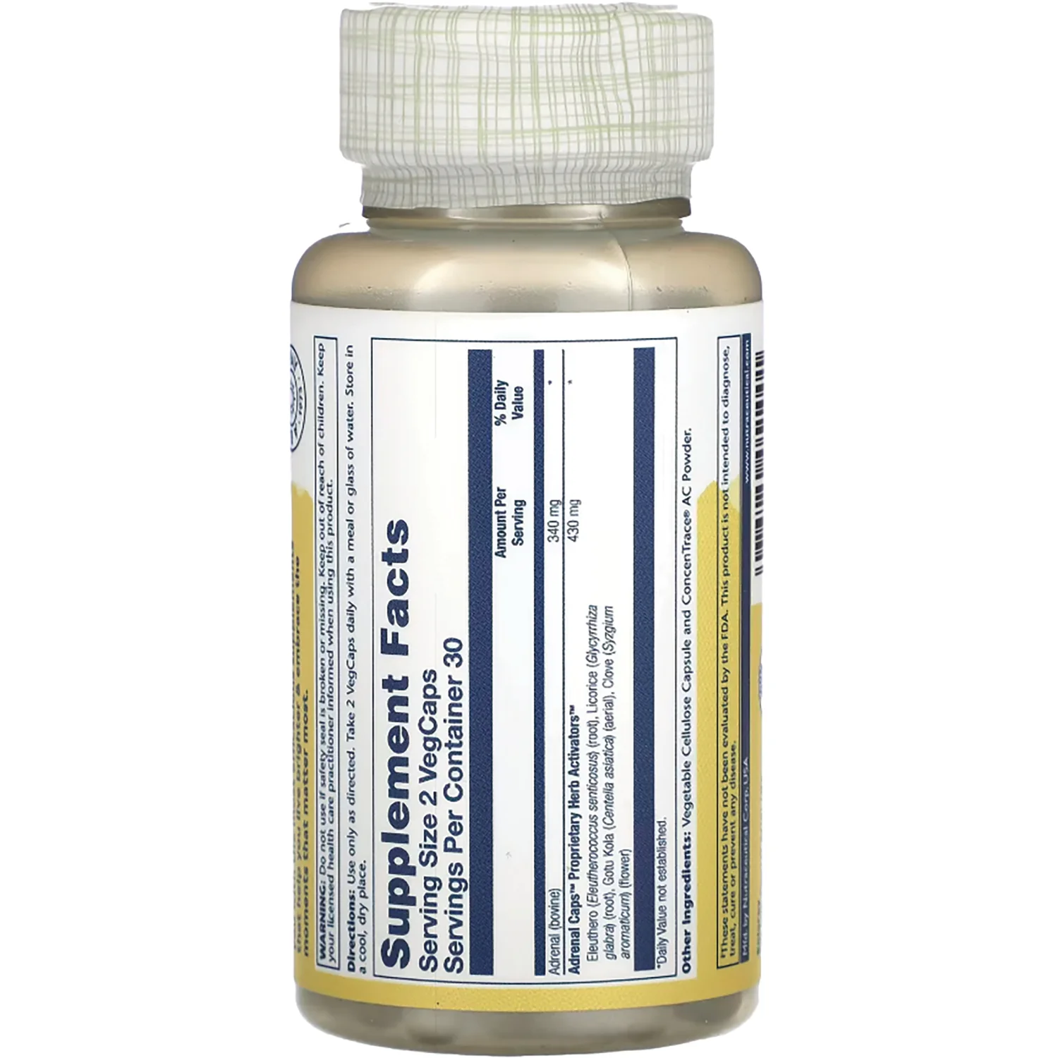 Freeze-Dried Adrenal Caps with Herb Activators - Image 2