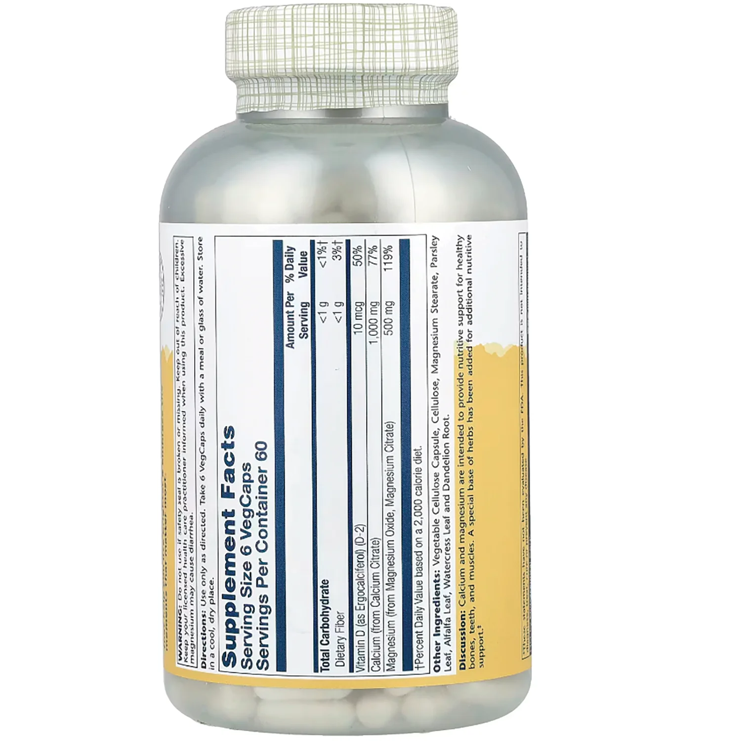 2:1 Ratio Cal-Mag Citrate with D-2 - Image 3