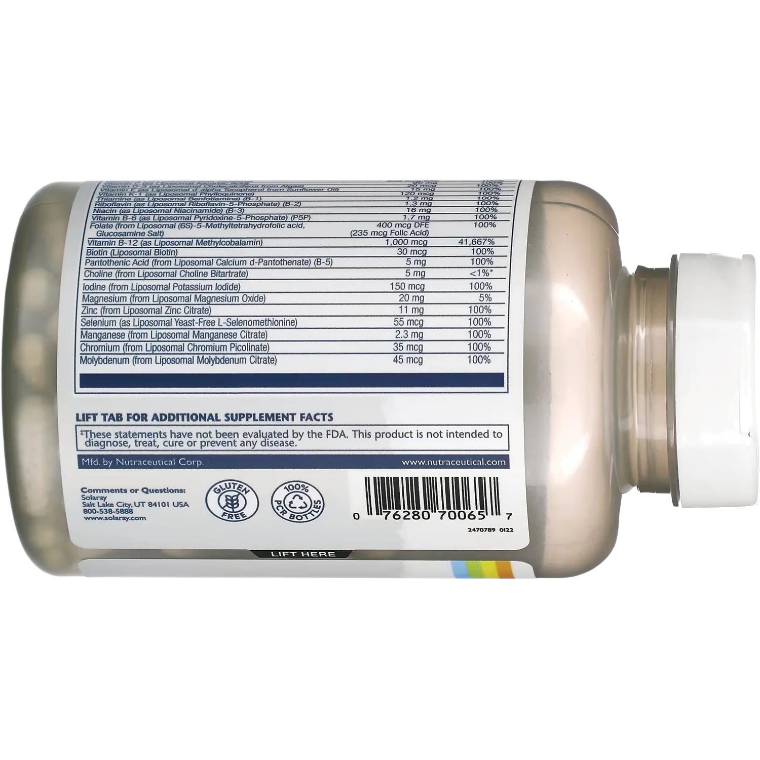 High Potency Liposomal Multivitamin - Men's - Image 3