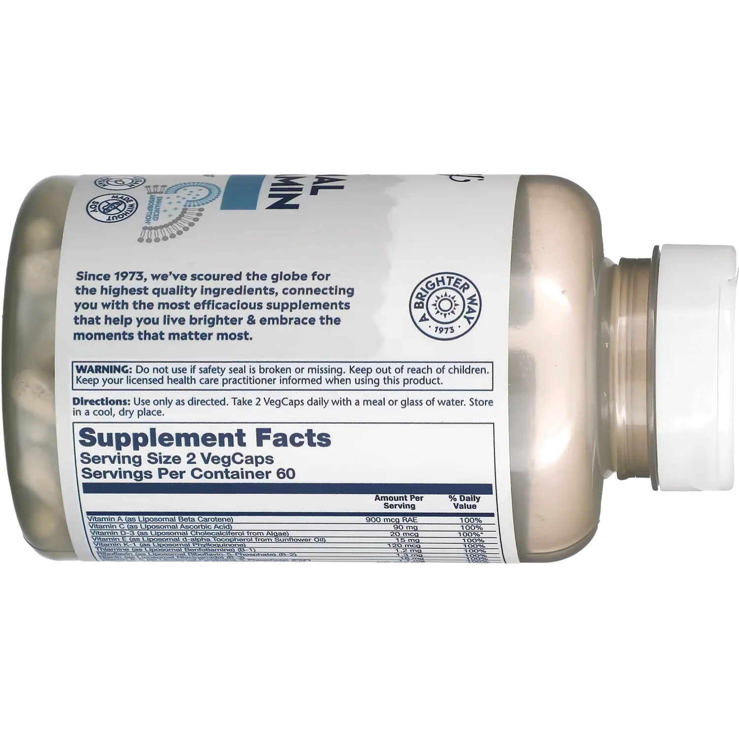 High Potency Liposomal Multivitamin - Men's - Image 4