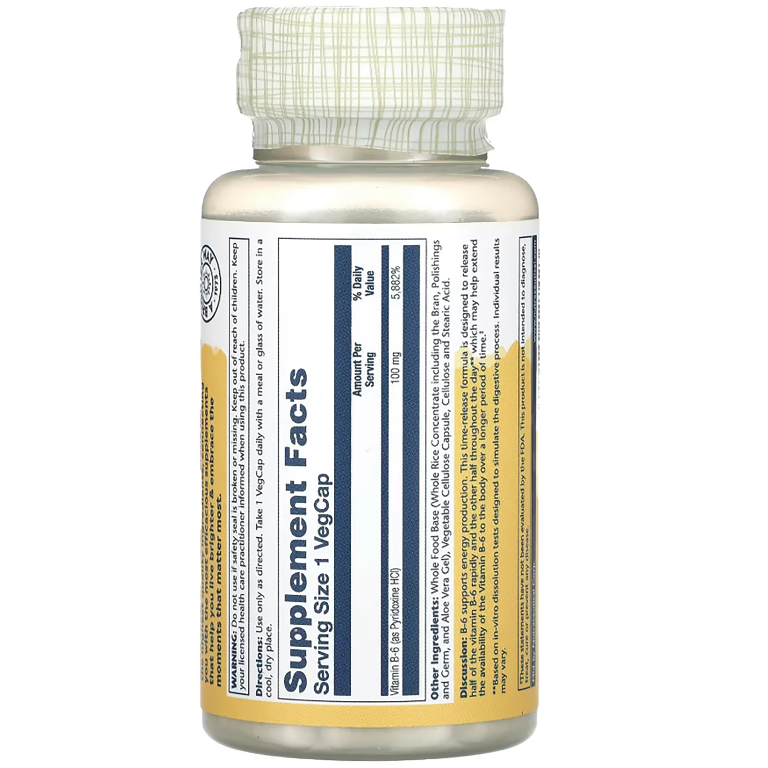Timed Release Vitamin B-6 - Image 2