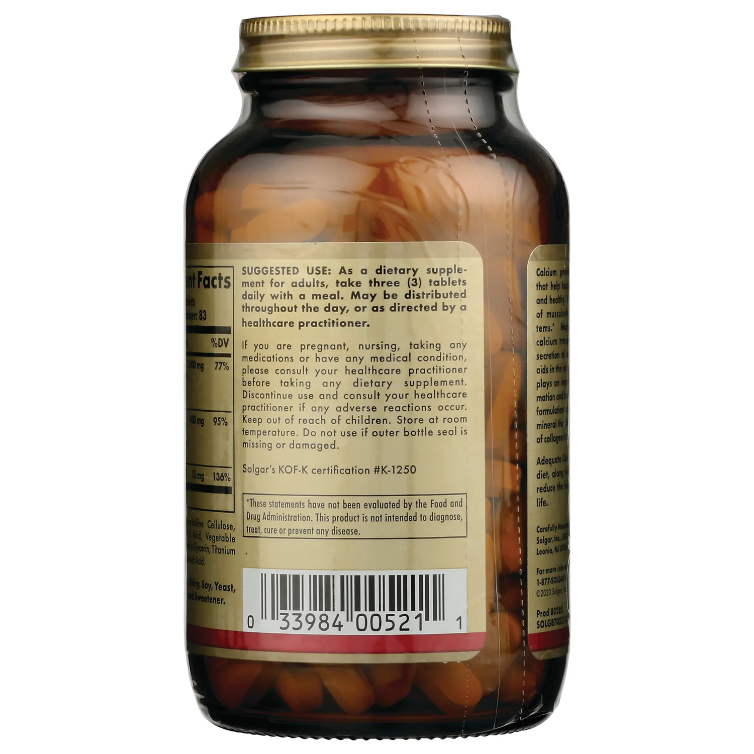 Calcium Magnesium Plus Zinc - Image 3