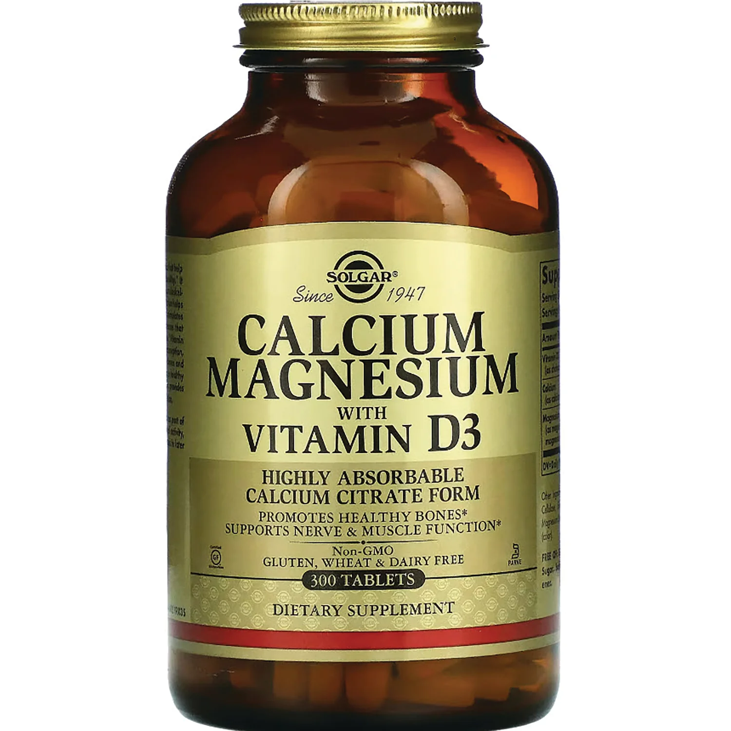 Calcium Magnesium with Vitamin D3 - Image 2
