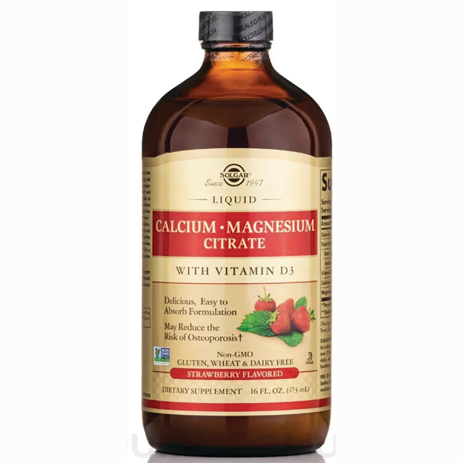 Liquid Calcium Magnesium Citrate with Vitamin D3 - Image 3
