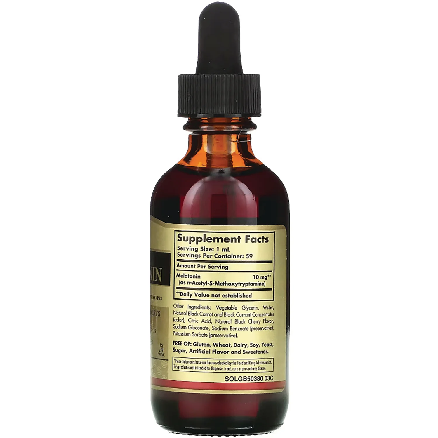 Liquid Melatonin - Black Cherry - Image 2
