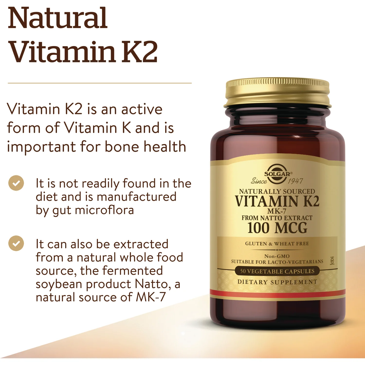 Naturally Sourced Vitamin K2 MK-7 from Natto Extract - Image 4