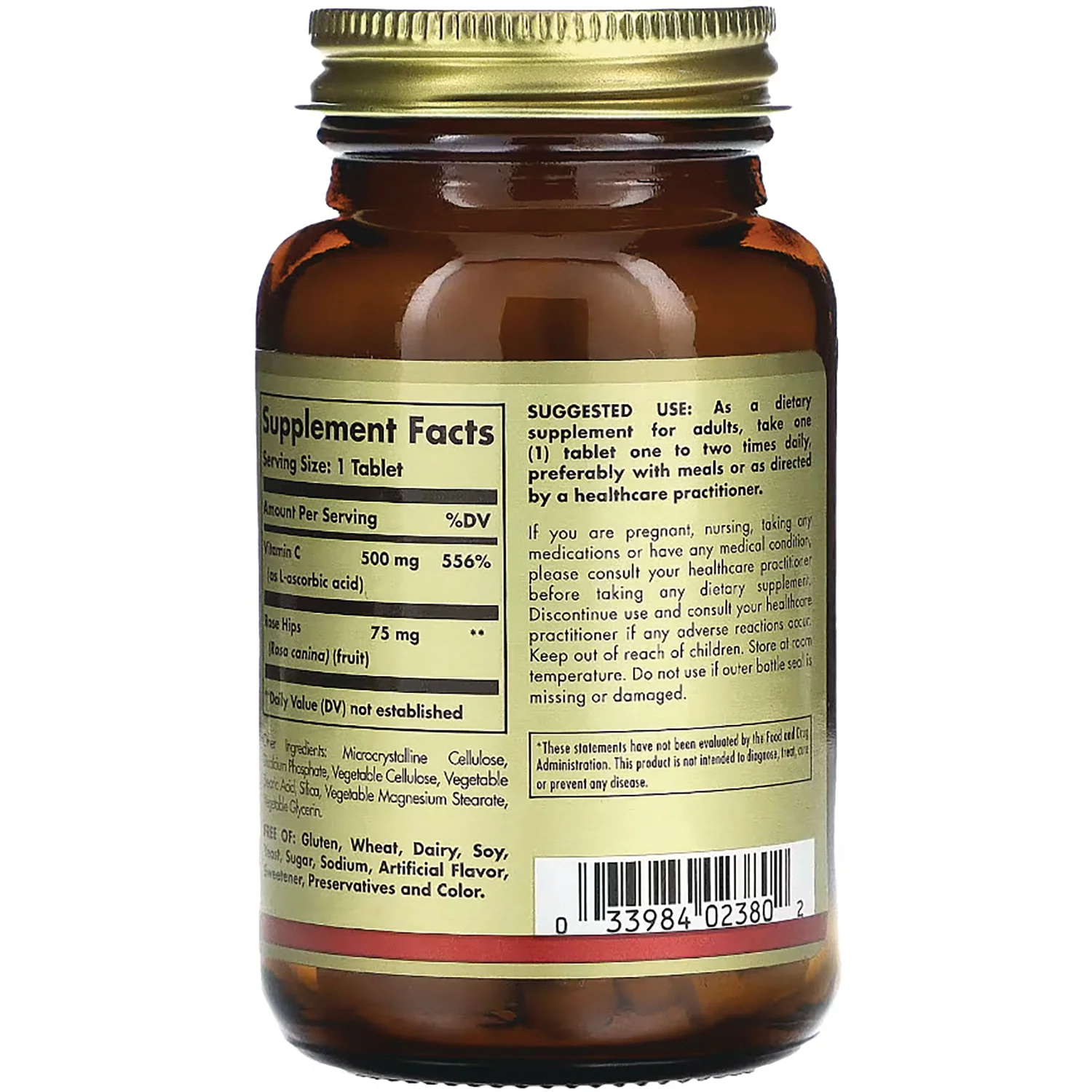 Vitamin C 500 mg with Rose Hips - Image 3