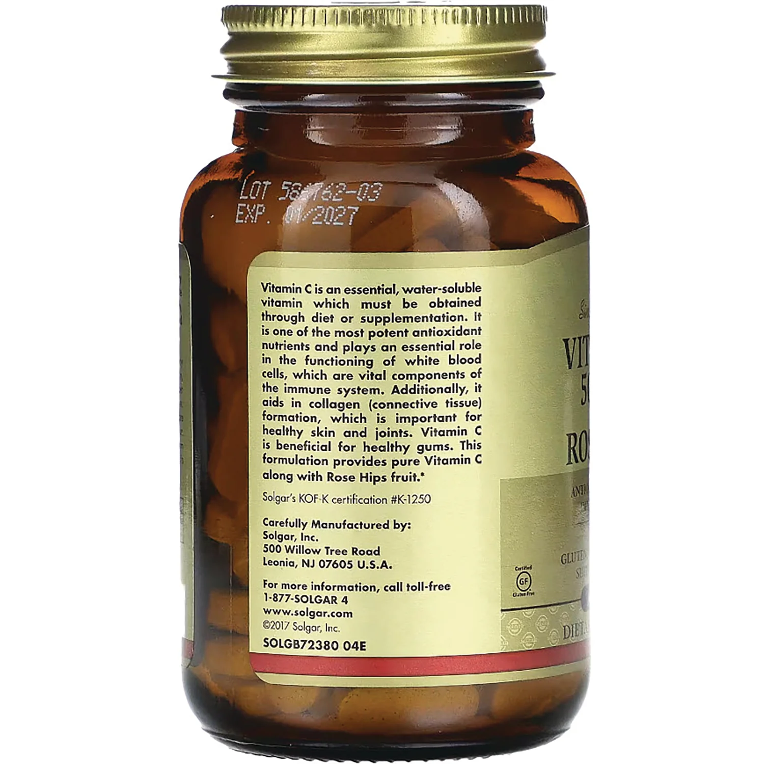 Vitamin C 500 mg with Rose Hips - Image 4