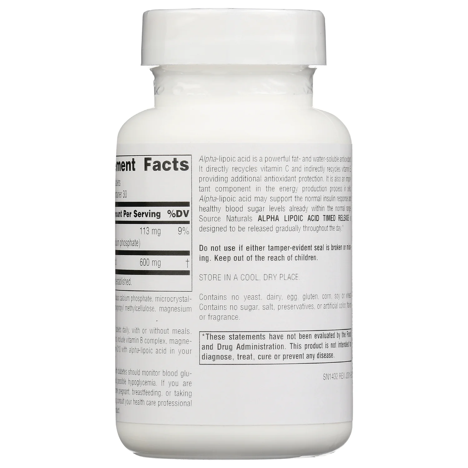 Alpha Lipoic Acid Timed Release - Image 3