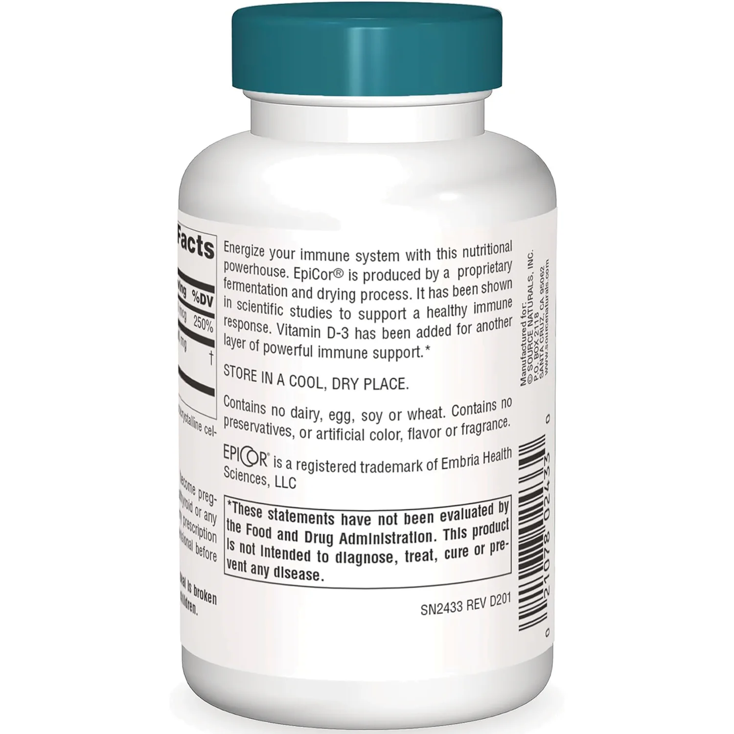 Wellness EpiCor with Vitamin D-3 - Image 3