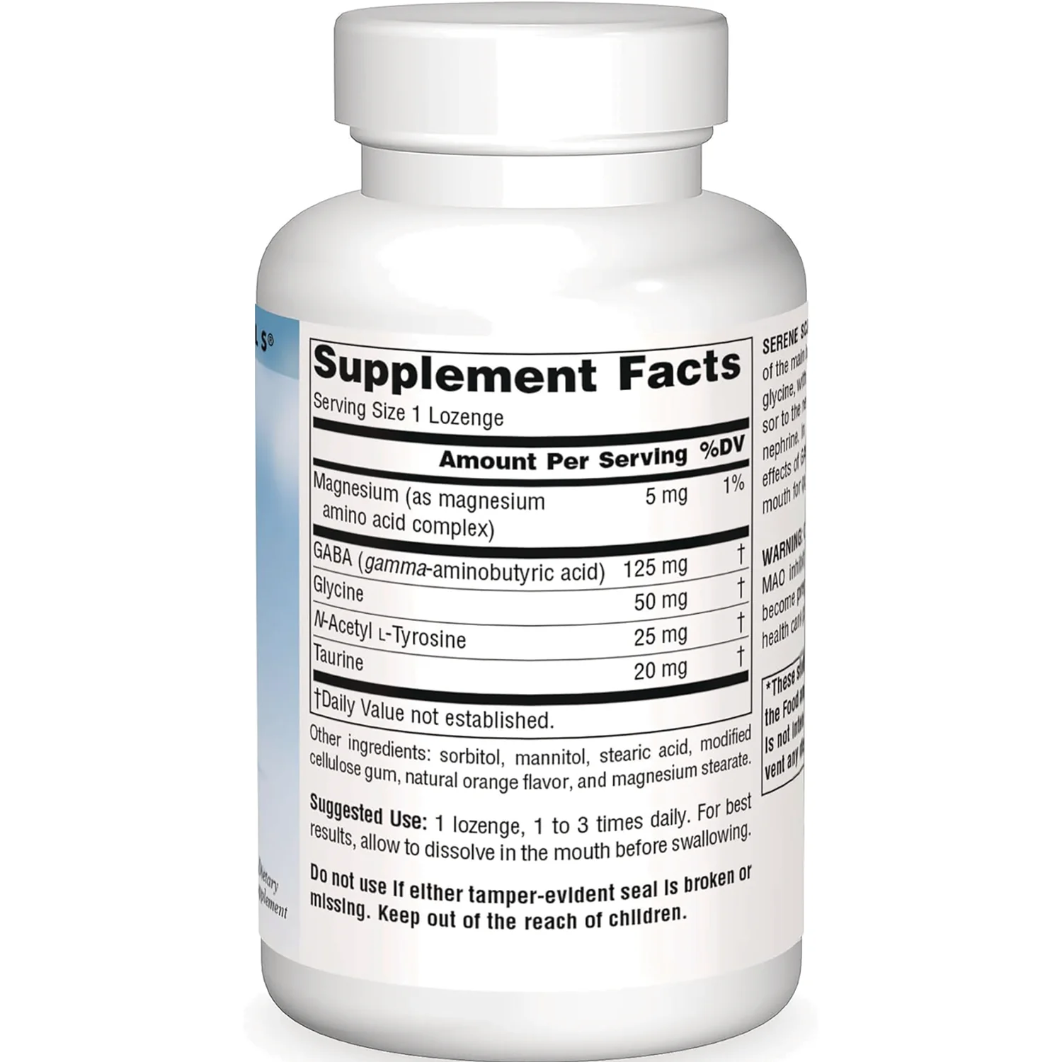 Serene Science GABA Calm Mind - Orange - Image 2