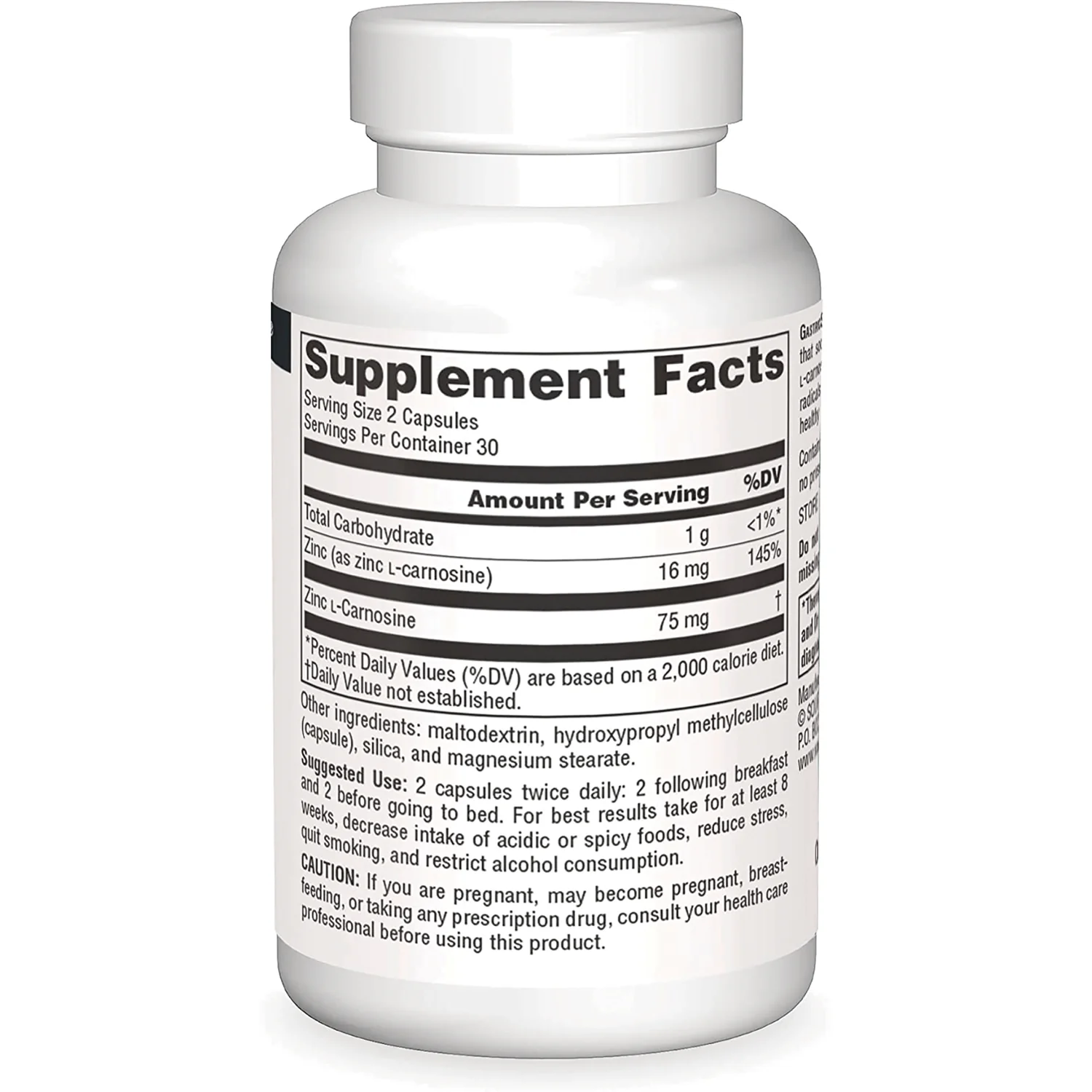 GastricSoothe Zinc L-Carnosine - Image 2