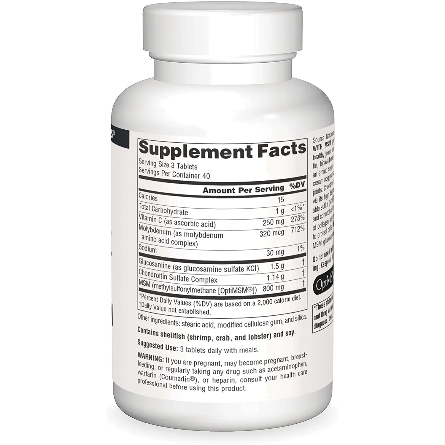 Glucosamine Chondroitin Complex with MSM - Image 2